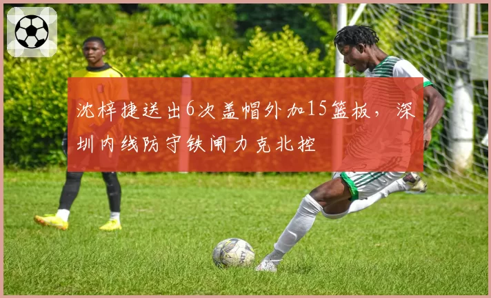 沈梓捷送出6次盖帽外加15篮板,深圳内线防守铁闸力克北控